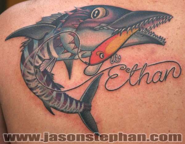 Wahoo tattoo
