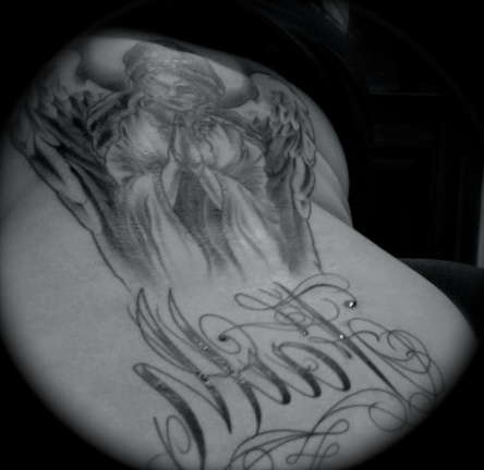 angel ~faith tattoo