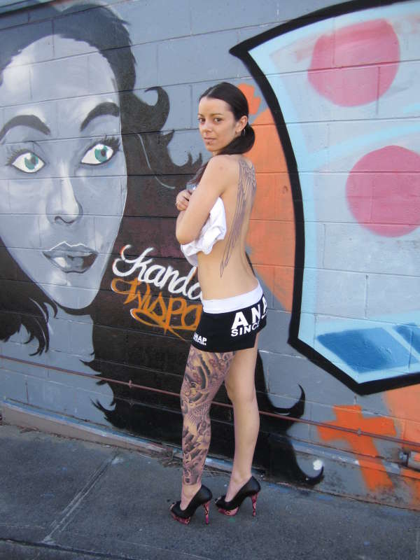 black and grey tattoo