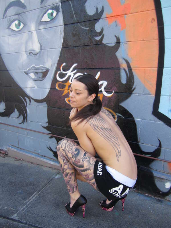 black and grey tattoo