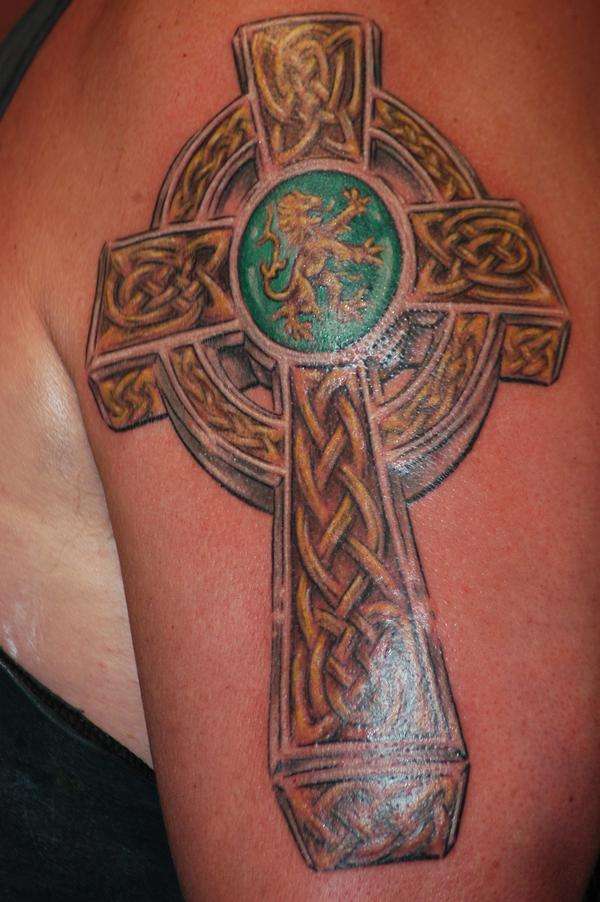 celtic cross tattoo