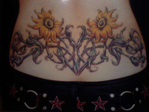devon's sunflower tattoo