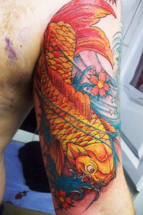 koi tattoo