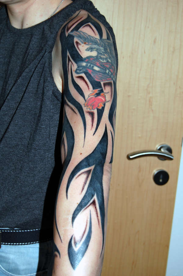 linker Arm tattoo