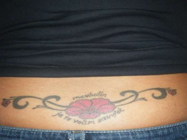 lower back tattoo
