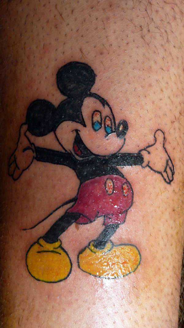 mickey tattoo