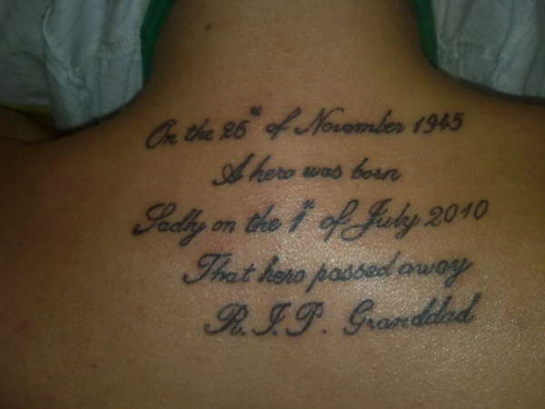 this is my 4th tattoo tattoo