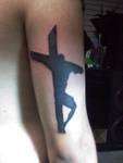 Cross tattoo