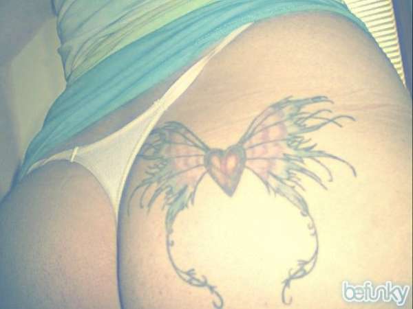 Fairy Winged Heart tattoo