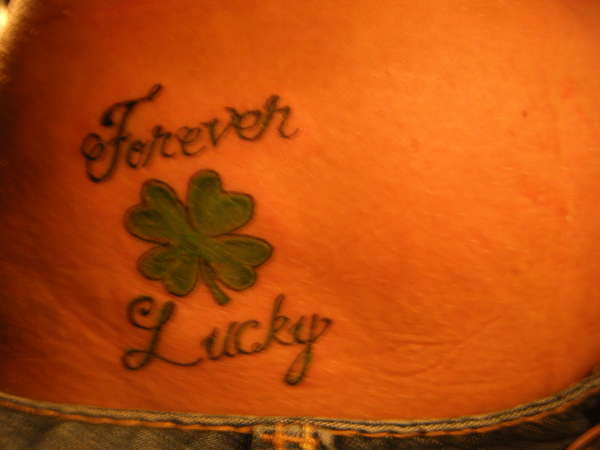 Forever Lucky tattoo