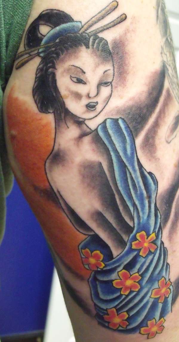 Geisha tattoo