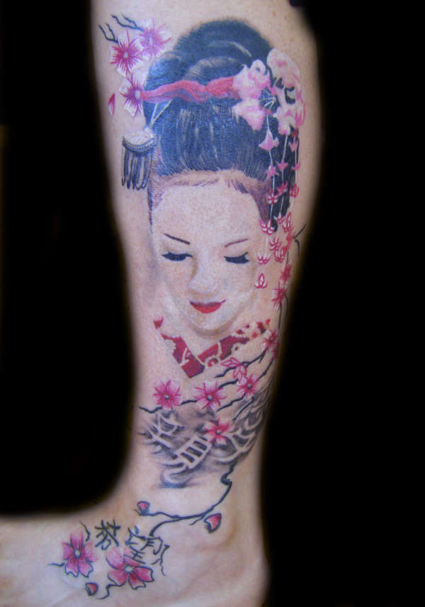 Geisher tattoo