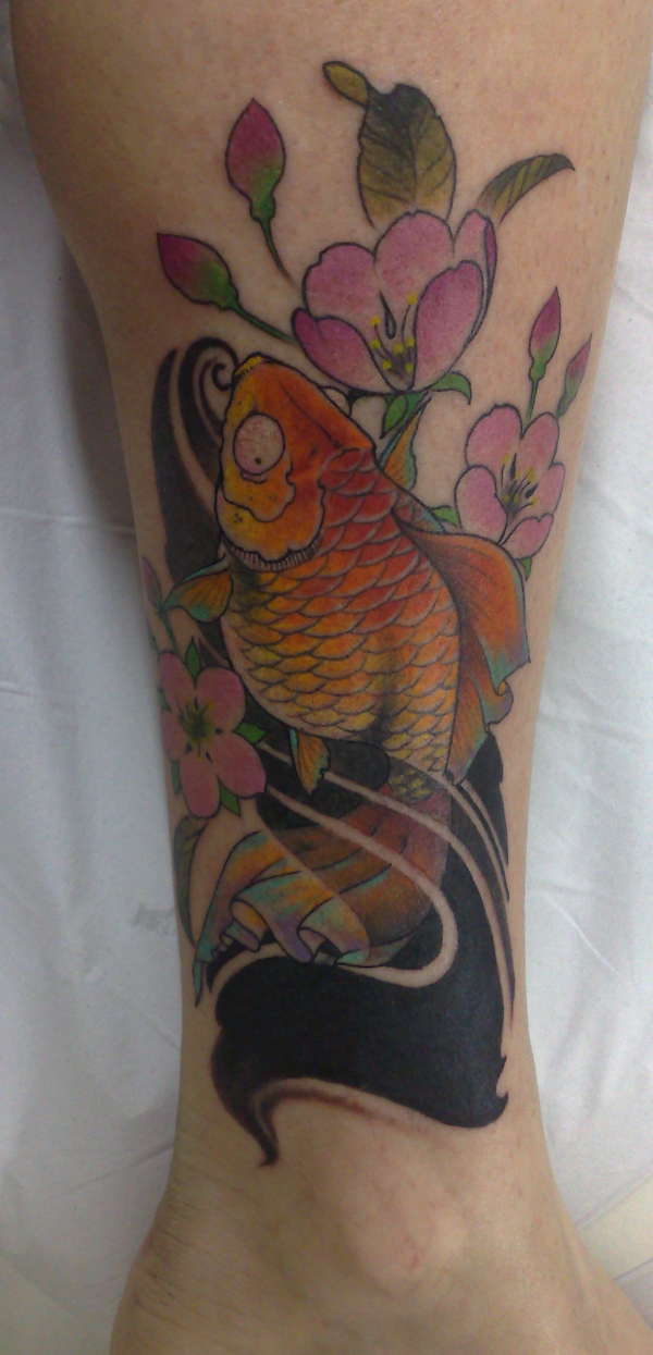 Goldfish tattoo
