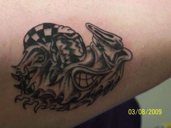 Harley Hog tattoo