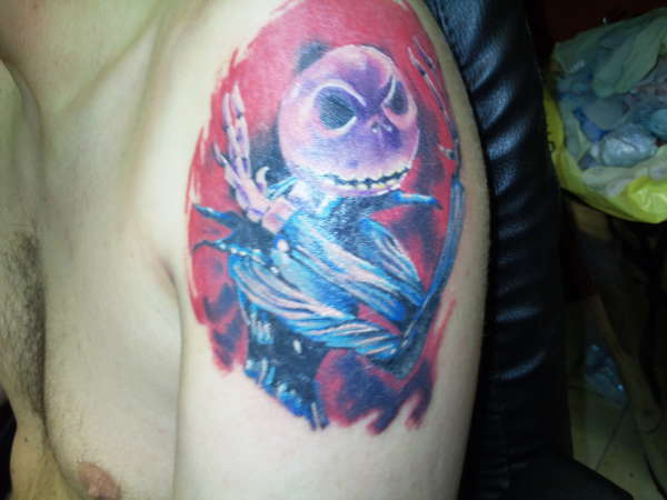 Jack Skeleton tattoo