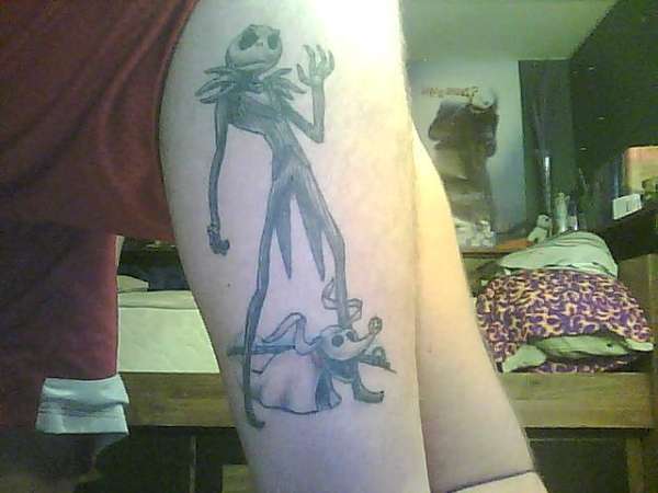 Jack Skellington tattoo