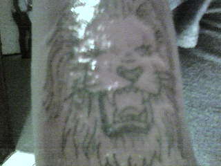 Leo the lion tattoo