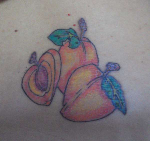Peaches tattoo
