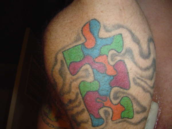 Puzzle Piece tattoo