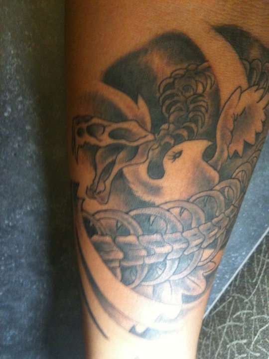 SLEEVE start tattoo