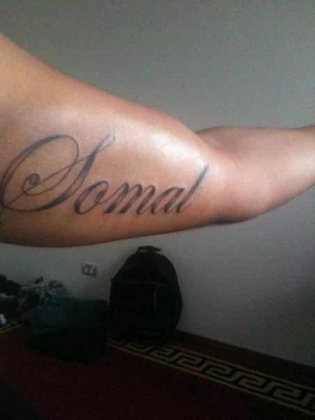 Somal tattoo