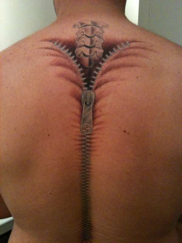 The Zipper tattoo