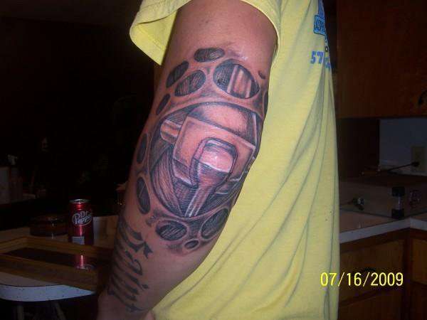 elbow hinge tattoo