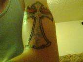 ONLY GOD CAN JUDGE ME tattoo