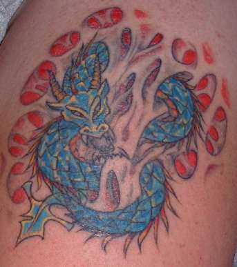 Flesh Dragon tattoo