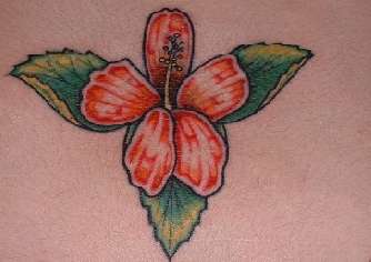 Hisiscus Flower tattoo