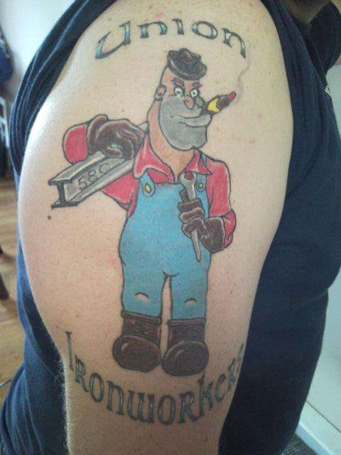 ironworker tat tattoo