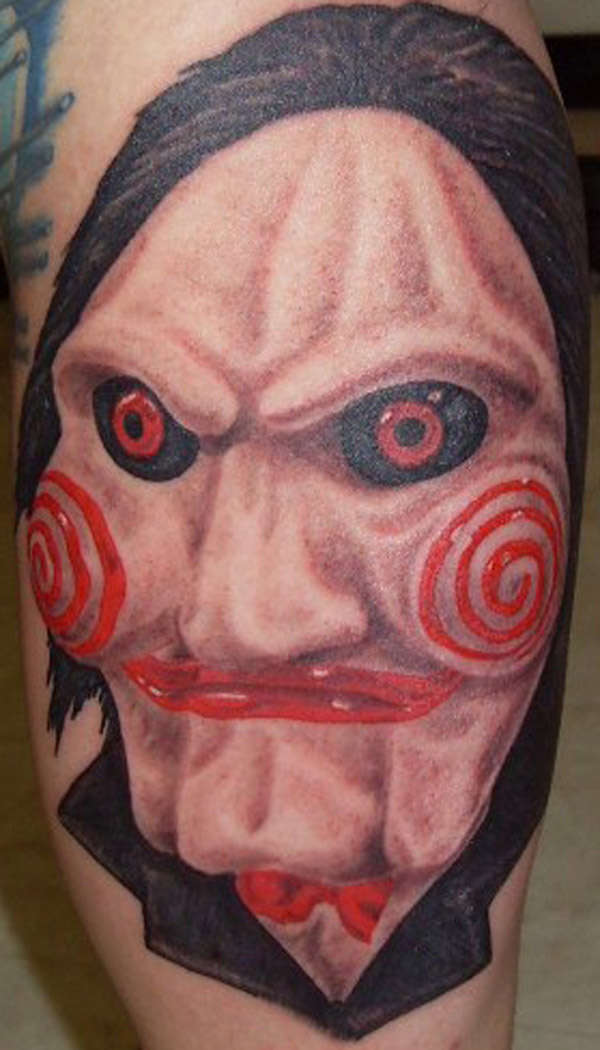 jigsaw puppet tattoo