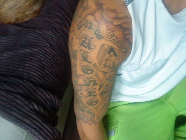 kids sleeve tattoo