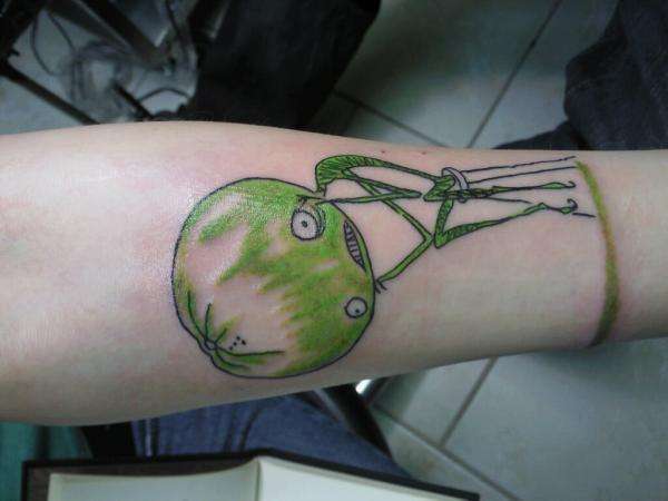 melonhead tattoo