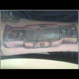 old $chool cadilac tattoo