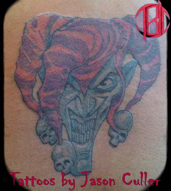 sick jester tattoo