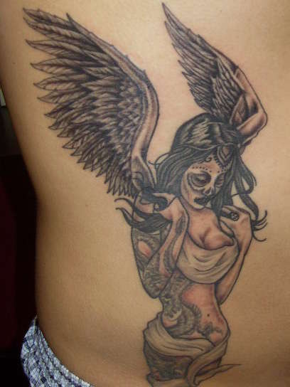 sullen angel tattoo