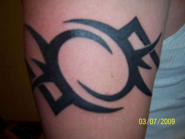tribal arm bad tattoo