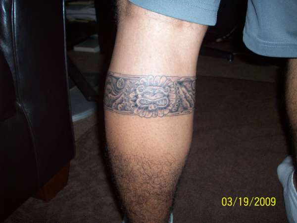 AZTEC BAND W/ CHIVAS LOGO tattoo