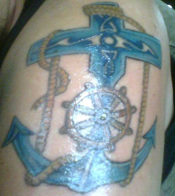 Anchor tattoo