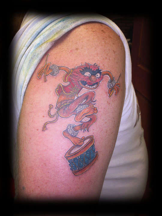 Animal from The Muppets tattoo