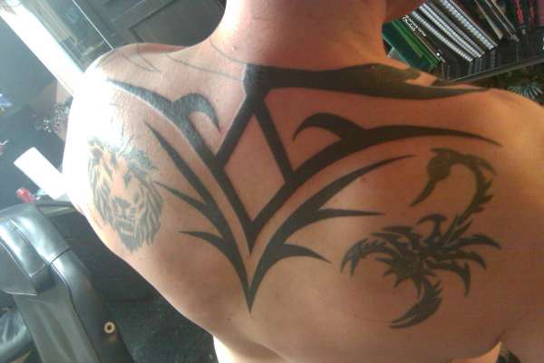 Back Work continued tattoo