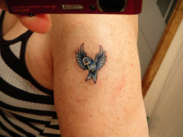 Bluebird of Happiness tattoo
