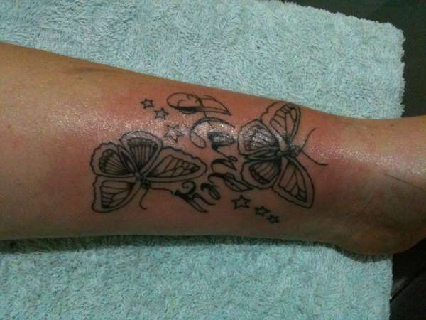 Butterflies tattoo