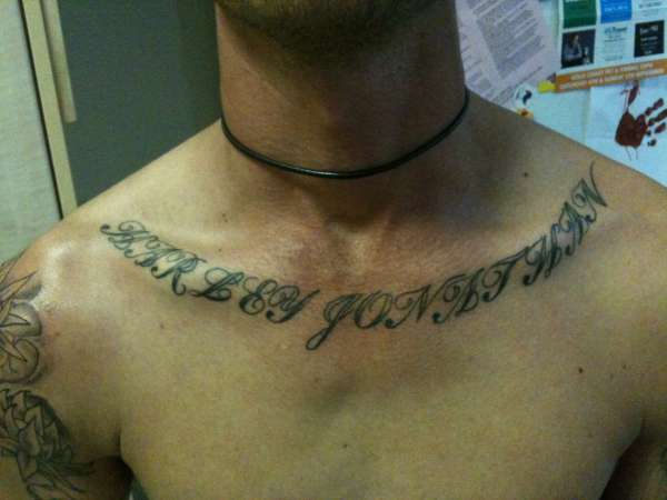 Font tattoo