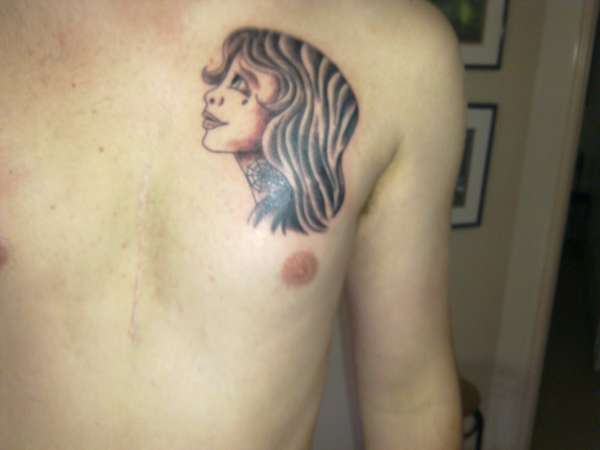 Girl tattoo