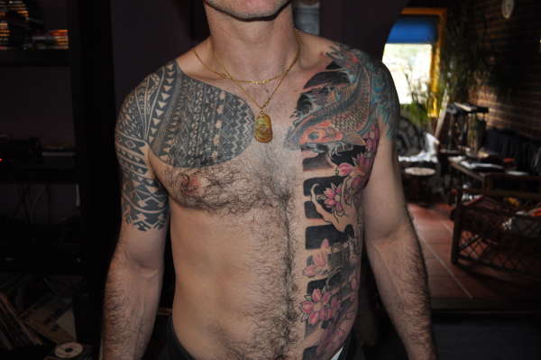 Golden gate. tattoo