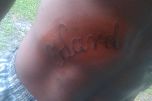 Hard Times tattoo