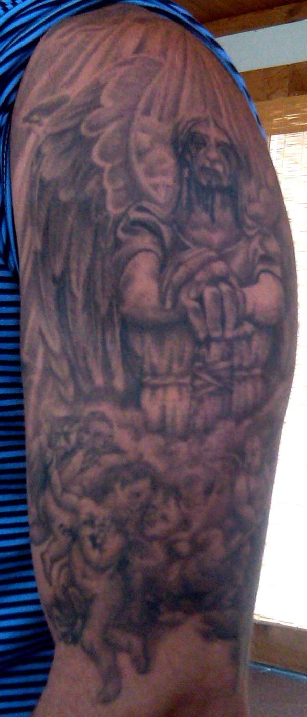 Haserot Angel tattoo