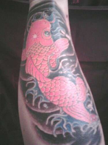 My Awsome Koi tattoo